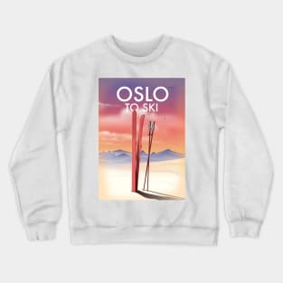 Oslo To ski Crewneck Sweatshirt